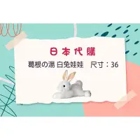 在飛比找Yahoo!奇摩拍賣優惠-《現貨》日本代購🇯🇵葛根の湯 白兔娃娃 紅白&桔梗 尺寸：3