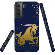 For Samsung Galaxy S22 Case, Armour Cover, Capricorn Drawing