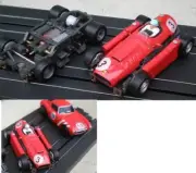 1/64 HO READY TO RUN Lancia D50 CHASSIS 440X2 FOR TYCO AFX AURORA TRACKS