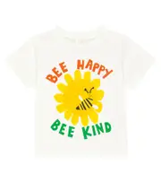 [Stella McCartney Kids] Stella McCartney Kids Baby printed cotton jersey T-shirt M 3 white