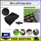 9Ft X 17Ft Gravel Ground Grid, 2 Inch Height Geo Grid Driveway Stabilization ...