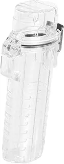 [NOLITOY] Lighter Protective Case Fabric Softener Cover Storage Holder Chain Plunger Portable Stand Lighter Container Torch Lighter Cases Clear Sleeve Water Proof Plastic