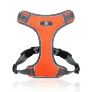 Dog Harness No Pull No Choke Front Lead, Adjustable Soft Padded Pet Vest M