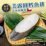 【阿家海鮮】美露圓鱈魚排(犬牙南極魚)(有肚洞)220G±10%/片