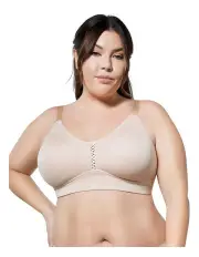 [Parfait] Erika Full Bust Seamless Wirefree Bra in Bare