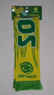 Authentic Burley Sekem Australian Socceroos Official Scarf BNWT Waves World Cup