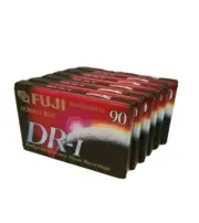 SEALED pack of 6 Fuji DRi Normal Bias 90 Minute Cassette Tapes