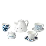 Lenox Blue Bay 9 Piece Tea Set for Two