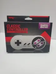 New TTX Super Nintendo SNES System Gamepad Replacement Controller Corded