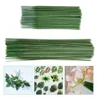 100 Pcs Artificial Flower Stems Plastic Floral Bouquet Simulation Rod