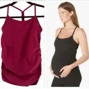 Beyond Yoga Spacedye Keep Your Cool Slim Racerback Tank Pink Maternity Size XS