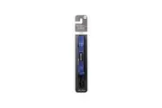 Frank Barker Adjustable 143x1.5cm Plaid Dog Lead Padded Leash Strap XS-S Blue