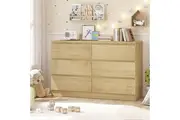 Cosmoliving 6 Chest Drawers for Bedroom with 6 Drawers