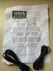 Direct Wired RCA and 3.5mm Aux Cable Connection Kit For Sirius XM Radios (New)