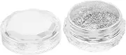 Beatifufu Shiny Nail Art Foil Glitter Dust Multicolored Glitter Flakes for Party Wedding Festival Nail Dipping Powder