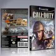 GameCube Replacement Case - NO GAME - Call of Duty