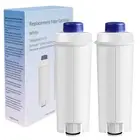 2PCS Water Filter For Delonghi Magnifica S Automatic Coffee Machine ECAM22110SB