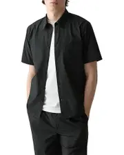 Theory Noll Short Sleeve Shirt in Soft Lawn