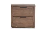NICCOLO 2 Drawer Bedside Table