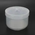 Grinding Head Clean Soak Box Cosmetic Brush Nail Art Drill Bits Soaking Cont GEV