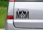 Australian Shepherd Mum Sticker Car Decal Vinyl Aussie Shepherds dog Mom Gift