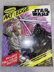 Crayola Art With Edge Star Wars Includes Full Color Poster Brand New FREE SHIP
