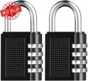 [Upgrade] Combination Lock for Locker Outdoor,Resettable Weatherproof Combinati