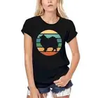 Women's Graphic T-Shirt Organic Retro Spitz Breed Eco-Friendly Ladies Limited