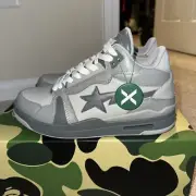 A Bathing Ape Clutch Sta “Grey” Size 8 Ds. StockX Verified.