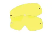2x Oakley O Frame / 2000 Tear OFF LENS ANTI FOG SCRATCH Yellow Moto x Enduro MTB
