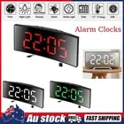 Bedside Digital Clock LED Display Desk Table Time Temperature Alarm Snooze Deco