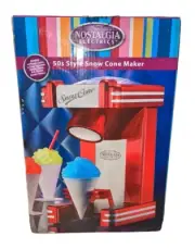 Nostalgia Electrics 50s Style Snow Cone Machine -Brand new In Box