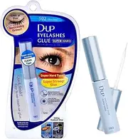 DUP Eyelashes Glue Super Hard - 502N Clear for Women 0.17 oz Glue, 5 ml