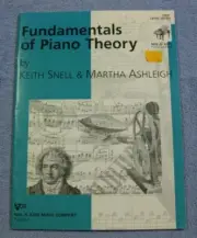 Piano Book Keith Snell Fundamentals Of Piano Theory Level 7 New