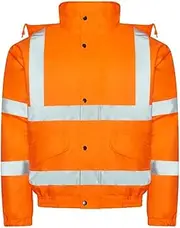 [PRO RTX] Mens High-Vis Hi-Vis Vest (UK Size: M) (Orange)