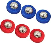 SUPVOX 6pcs Shuffleboard Accessories Set for Tabletop Games Mini Shuffleboard for Family Fun Competitive Play Enhance Skills Excitement Every Game