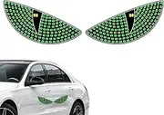 Xvilmaun Devil Eyes Light for Windshield - Dynamic Demon Eye Lamp LED Lights - Warning Light Car Decorations, Truck Eyes Car Windshield Eyes, USB Plug-In, Cool Car Accessories