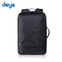在飛比找momo購物網優惠-【deya】clever機能電腦後背包(沉穩黑)