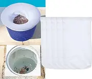 30 Pack of Swimming Pool Skimmer Socks Baskets Skimmer Net Filter Storage Bag Anti-Fouling Cover for Skimmer Filter Ultra fine Mesh Screen Liner for Swimming Pool Basket