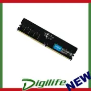 Crucial 16GB (1x16GB) DDR5 UDIMM 5200MHz CL42 Desktop PC Memory