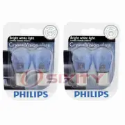 2 pc Philips Back Up Light Bulbs for Smart Crossblade Forfour Fortwo mr (for: Smart)