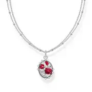Buy Romance Necklace with Red Roses pendant by Thomas Sabo online - THOMAS SABO Australia