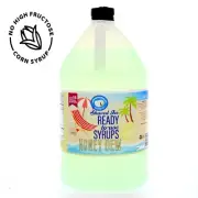 Hypothermias HONEY DEW Flavor Syrup Snow Cone machine Shaved Ice Syrup GALLON