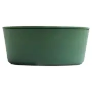 Tableware Plate with Lid Storage Container KaB DESIGN 9° Kudo U-150 Dark green