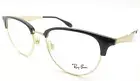 New Ray-Ban Reading Glasses RB 6396 5784 53-19 145 Black & Gold Frames Readers
