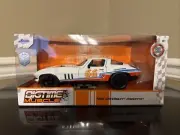 Big Time Muscle 1:24 1966 Chevy Corvette Sting Ray Die-Cast Car, Toys for...