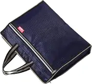 Gatuida Oxford Fabric Document Bag Spacious Zippered File Tote with Handle for Business Meetings Office Use Durable Versatile Storage Pouch for Laptop Papers