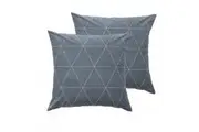 Marla Charcoal Quilt Cover Set OR Accessories by Bianca