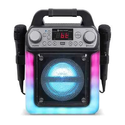 Singing Machine Portable Bluetooth Karaoke System (SML654BK) - NEW™