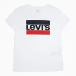 LEVIS 女款 短袖T恤 LOGO印花 白 17369-0297